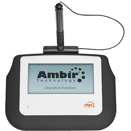 Ambir Ambir nSign SP110 Signature Pad - USB - 4" x 2" Active Area - 320 x 160 - USB SP110-S2